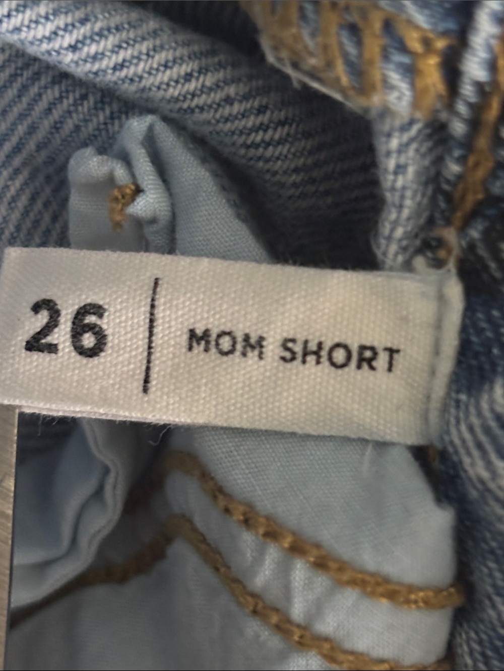 Pacsun Eco Butterfly Stamp Mom Shorts- 26 - Picture 9 of 10